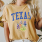 Texas State Flower Comfort Colors Tshirt