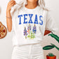 Texas State Flower Comfort Colors Tshirt