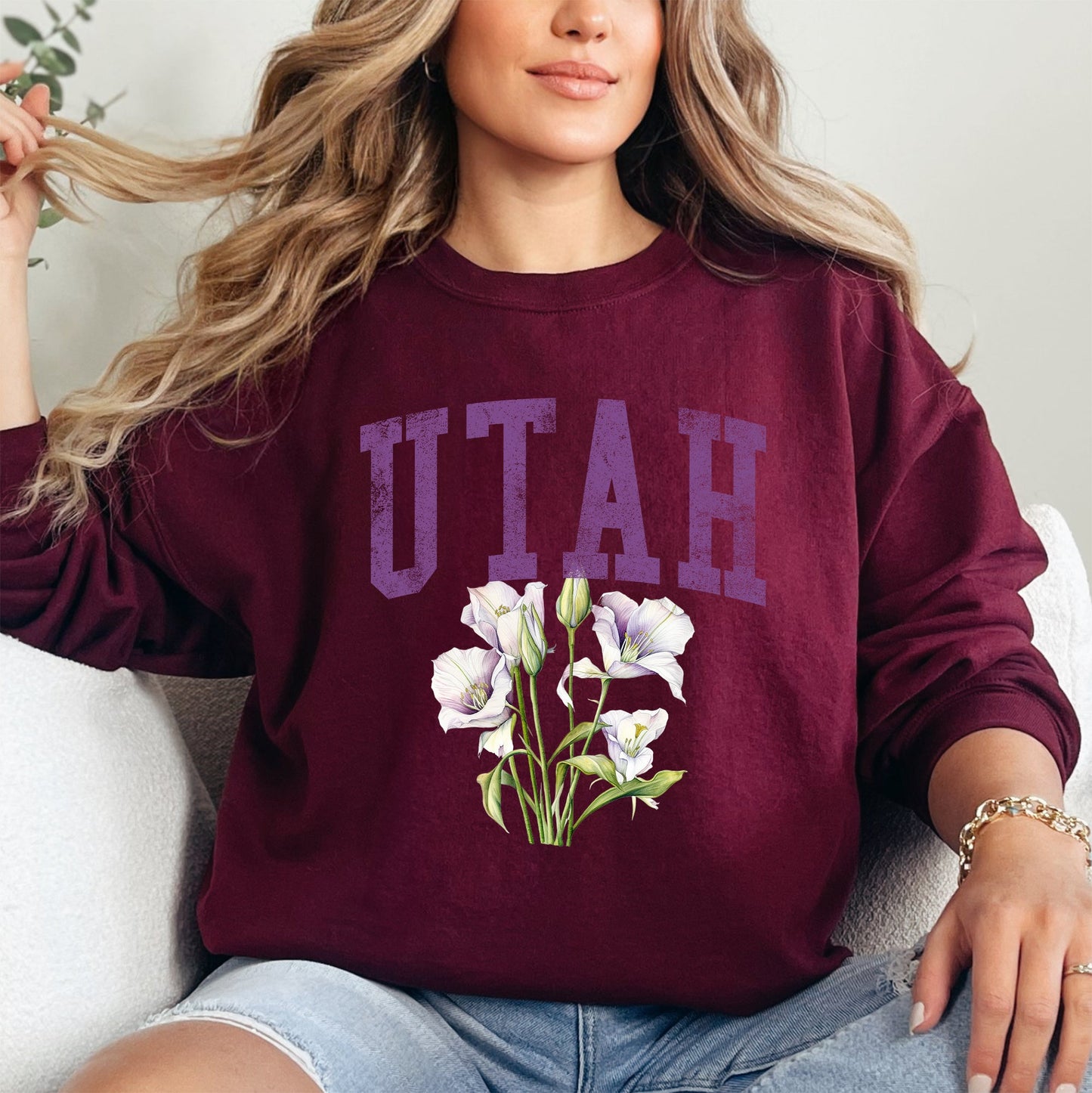 Utah State Flower Sweatshirt