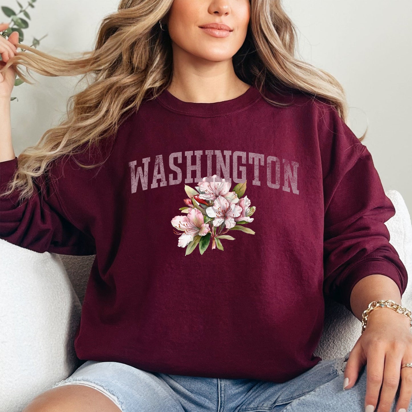 Washington State Flower Sweatshirt