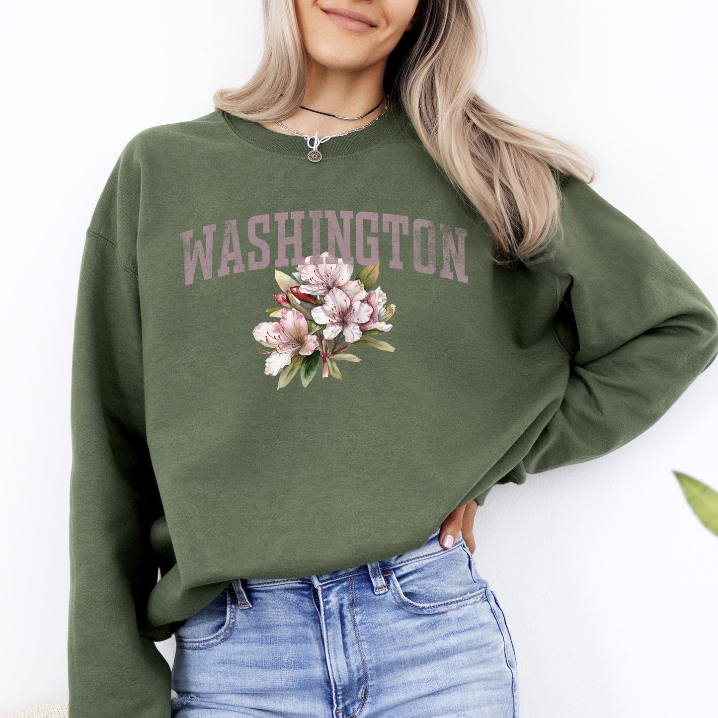 Washington State Flower Sweatshirt