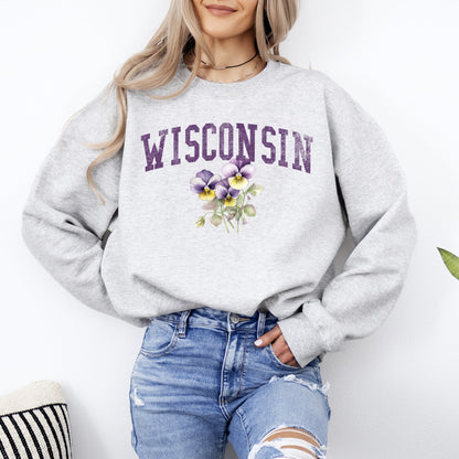 Wisconsin State Flower Sweatshirt