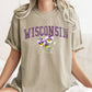 Wisconsin State Flower Comfort Colors Tshirt