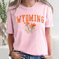 Wyoming State Flower Comfort Colors Tshirt