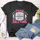 Team Halftime, Football, Sports, Both Teams, Super Soft Tshirt, Game