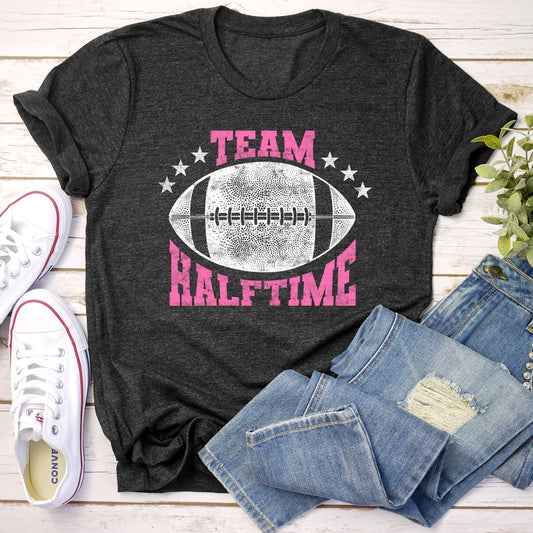 Team Halftime, Football, Sports, Both Teams, Super Soft Tshirt, Game