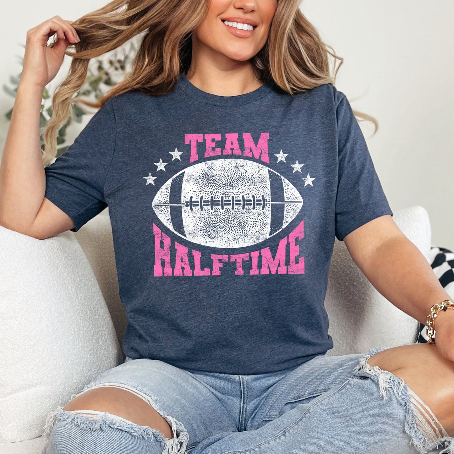 Team Halftime, Football, Sports, Both Teams, Super Soft Tshirt, Game