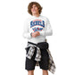Rebels Vintage Collegiate Distressed - Hooded Long Sleeve Shirt