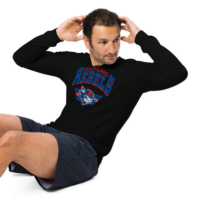 Rebels Vintage Collegiate Distressed - Bella Canvas Long Sleeve Tee