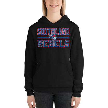 Southland Rebels - Vintage with Lines | Bella Canvas Unisex Hoodie