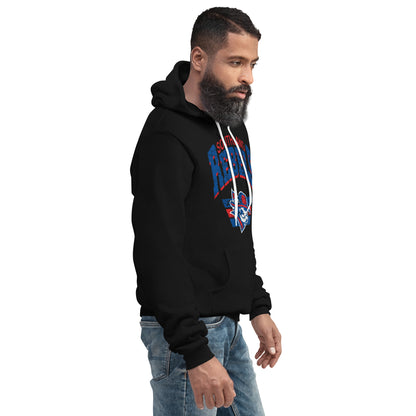 Rebels Vintage Collegiate Distressed - Bella Canvas Hoodie