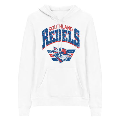 Rebels Vintage Collegiate Distressed - Bella Canvas Hoodie