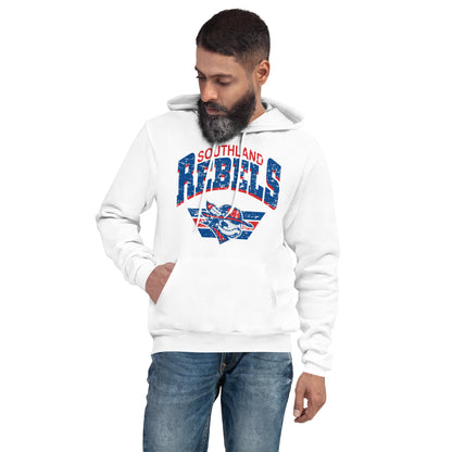 Rebels Vintage Collegiate Distressed - Bella Canvas Hoodie