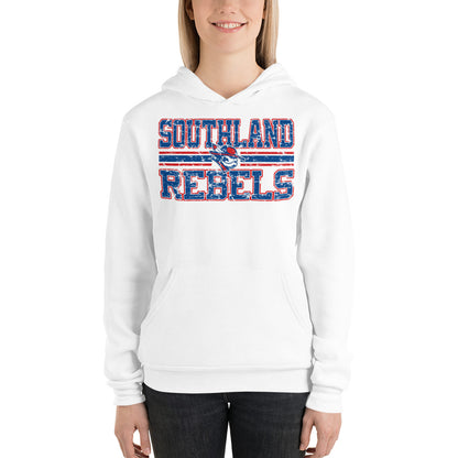 Southland Rebels - Vintage with Lines | Bella Canvas Unisex Hoodie