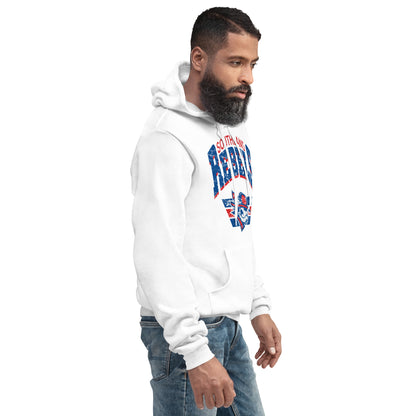 Rebels Vintage Collegiate Distressed - Bella Canvas Hoodie