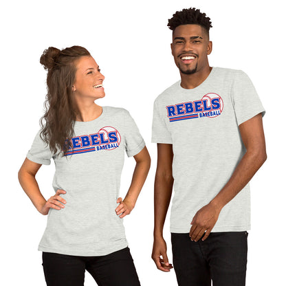 Rebels Baseball - Bella Canvas Tee