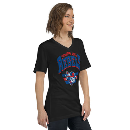 Rebels Vintage Collegiate Distressed - V-Neck