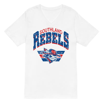 Rebels Vintage Collegiate Distressed - V-Neck