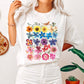 Botanical Print Plant Lover Comfort Colors Tshirt