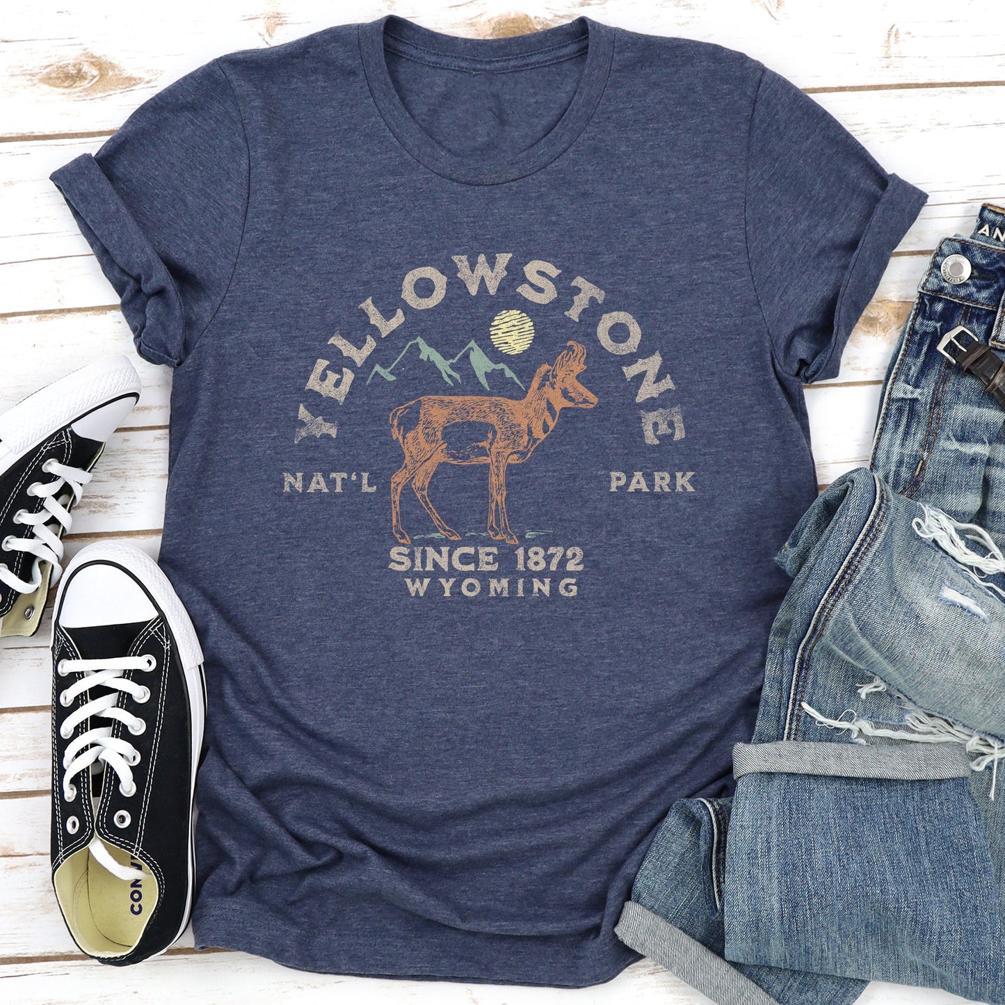 Yellowstone National Park Super Soft Tshirt