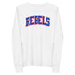 Tri-color Rebels Arched Varsity - YOUTH Long Sleeve