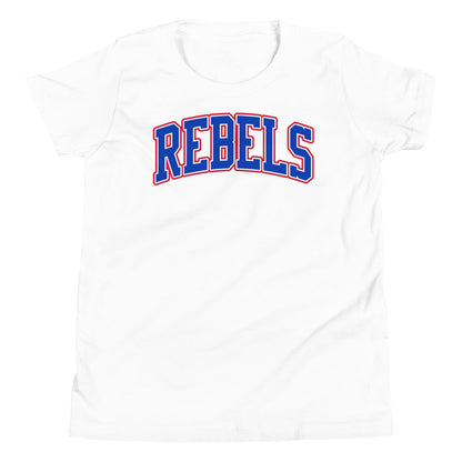 Tri-Color Rebels Arched Varsity - YOUTH Tee